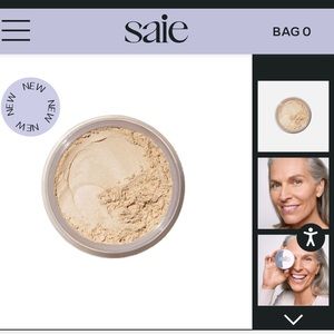 SAIE AIRSET SETTING POWDER - TRANSLUCENT - BRAND NEW